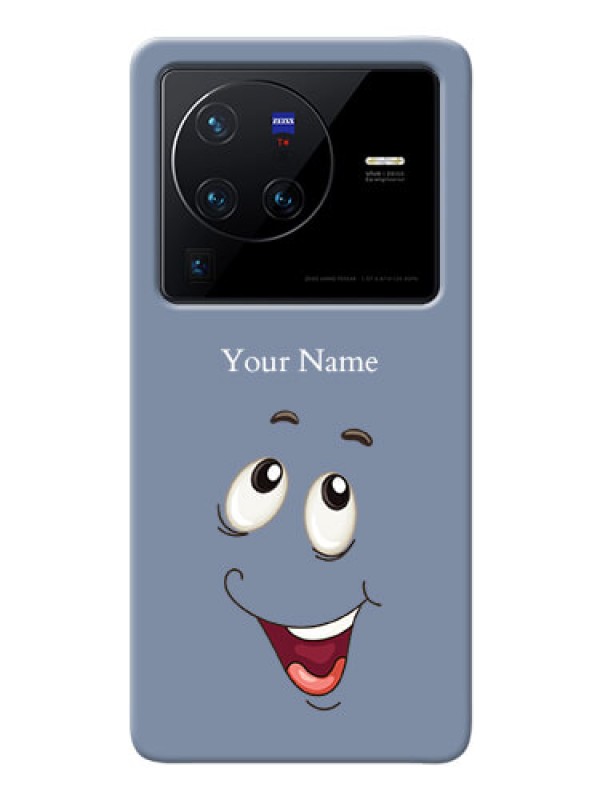 Custom Vivo X80 Pro 5G Phone Back Covers: Laughing Cartoon Face Design