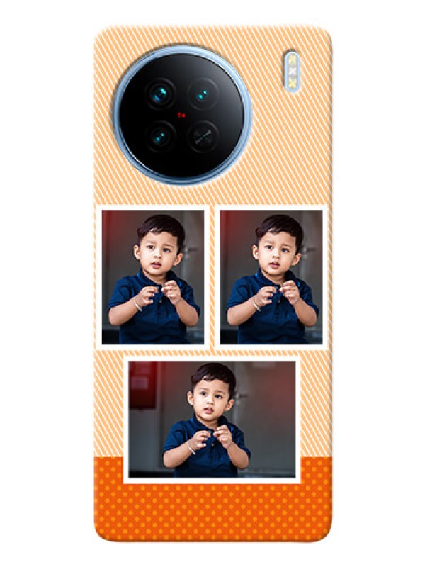 Custom Vivo X90 5G Mobile Back Covers: Bulk Photos Upload Design