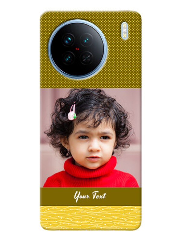 Custom Vivo X90 5G custom mobile back covers: Simple Green Color Design