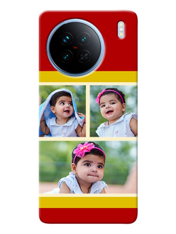 Custom Vivo X90 5G mobile phone cases: Multiple Pic Upload Design
