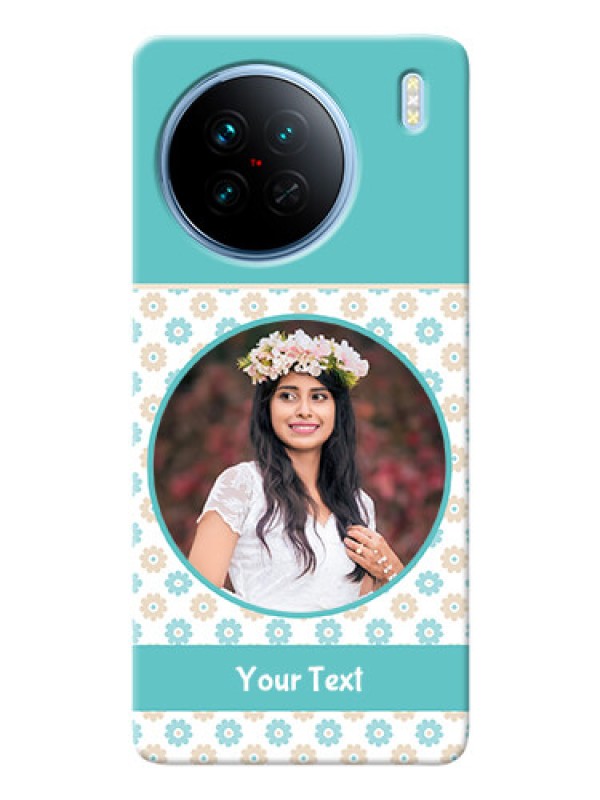 Custom Vivo X90 5G Custom Mobile Back Covers: Beautiful Flowers Design