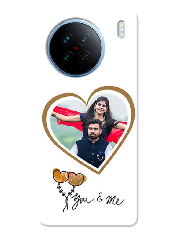 Custom Vivo X90 5G customized phone cases: You & Me Design