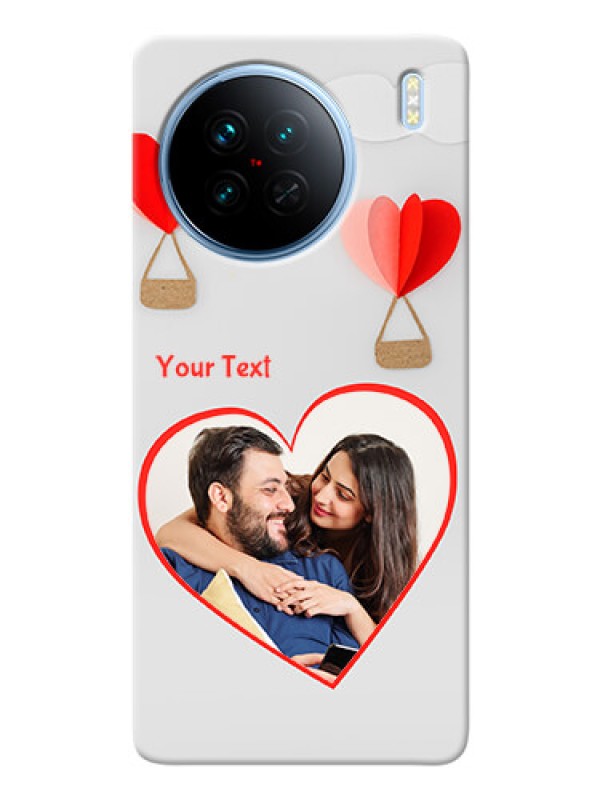 Custom Vivo X90 5G Phone Covers: Parachute Love Design