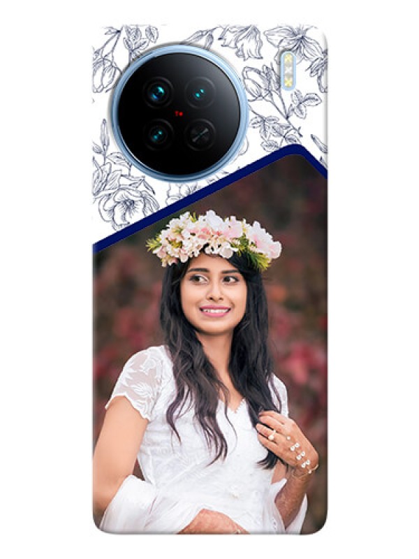 Custom Vivo X90 5G Phone Cases: Premium Floral Design