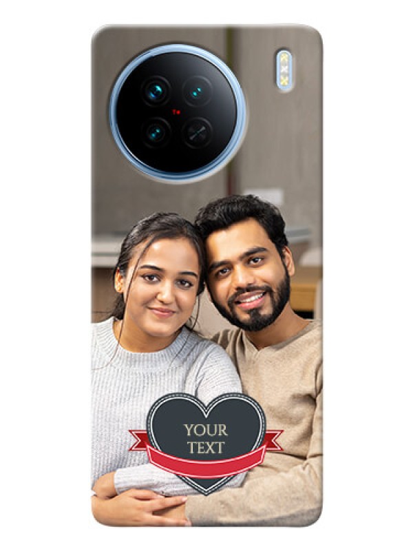 Custom Vivo X90 5G mobile back covers online: Just Married Couple Design