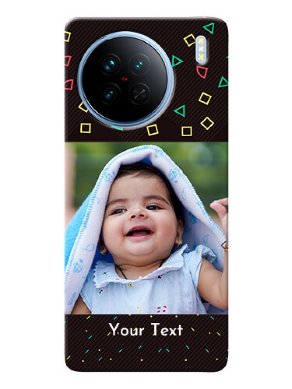 Custom Vivo X90 5G custom mobile cases with confetti birthday design