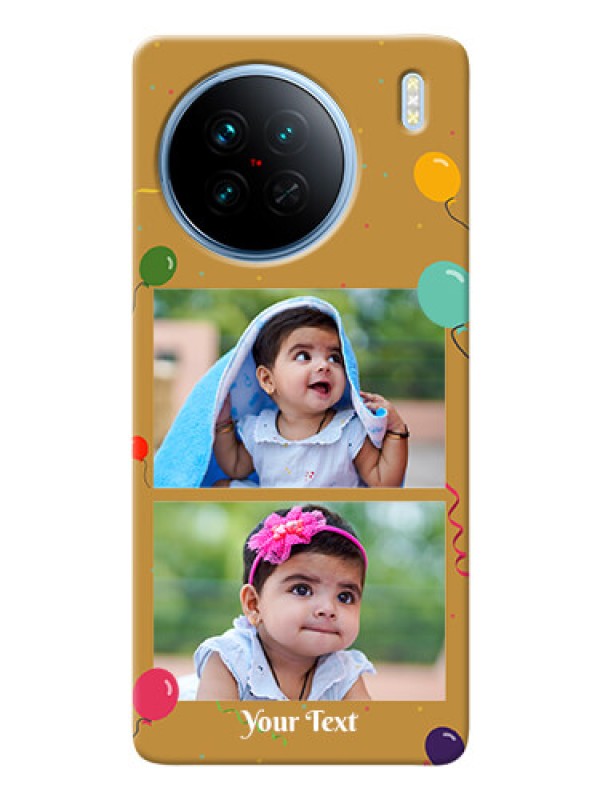 Custom Vivo X90 5G Phone Covers: Image Holder with Birthday Celebrations Design