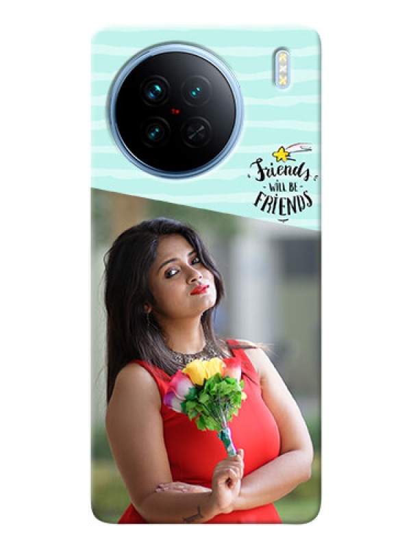 Custom Vivo X90 5G Mobile Back Covers: Friends Picture Icon Design