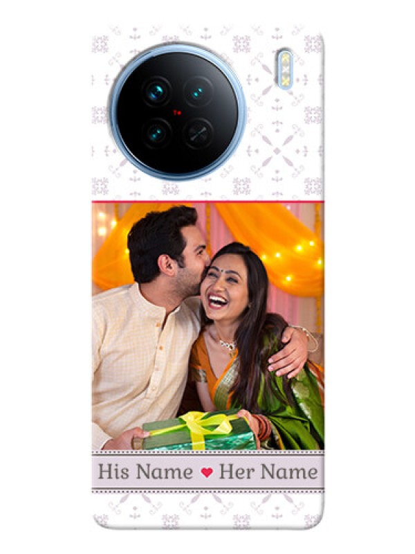 Custom Vivo X90 5G Phone Cases with Photo and Ethnic Design