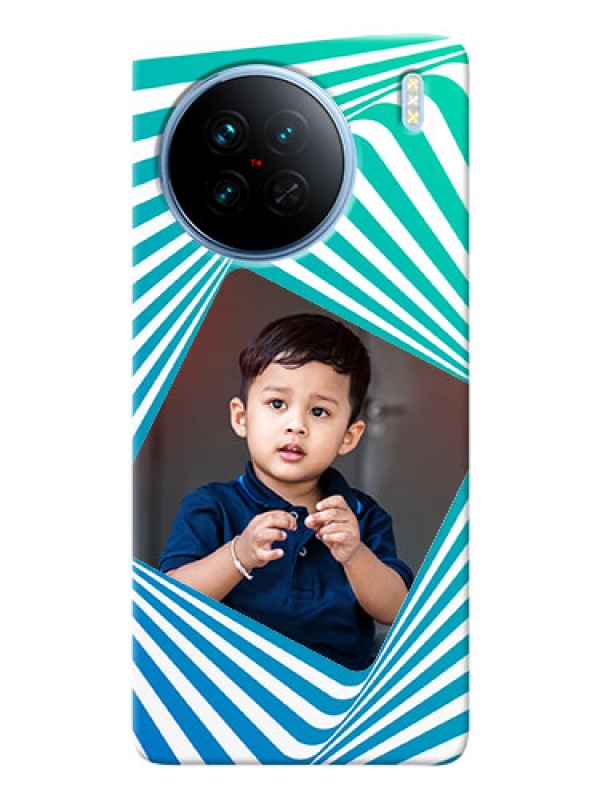 Custom Vivo X90 5G Personalised Mobile Covers: Abstract Spiral Design