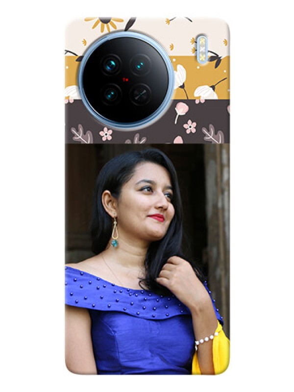 Custom Vivo X90 5G mobile cases online: Stylish Floral Design