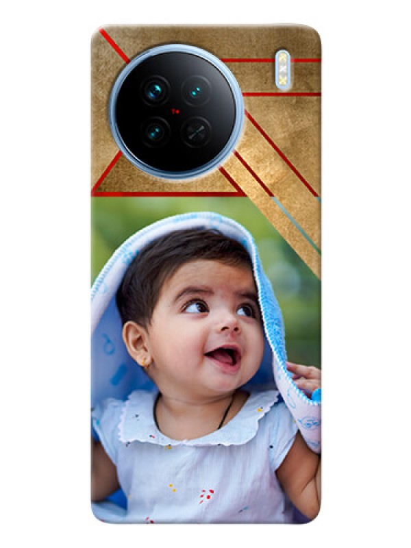 Custom Vivo X90 5G mobile phone cases: Gradient Abstract Texture Design