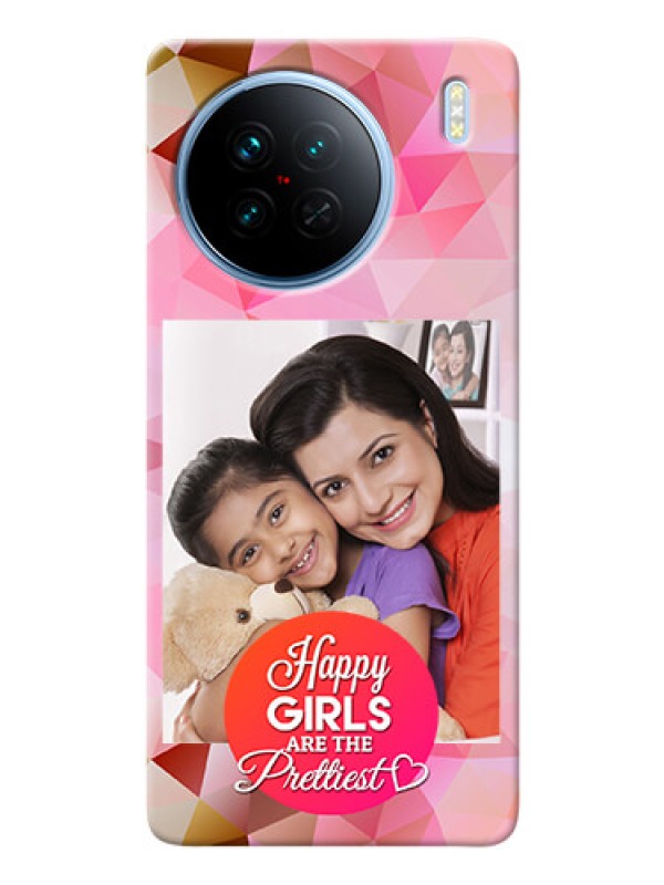 Custom Vivo X90 5G Personalized Phone Covers: Abstract Triangle Design