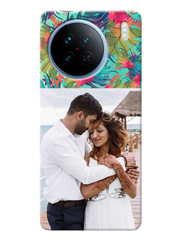 Custom Vivo X90 5G Personalized Phone Cases: Watercolor Floral Design