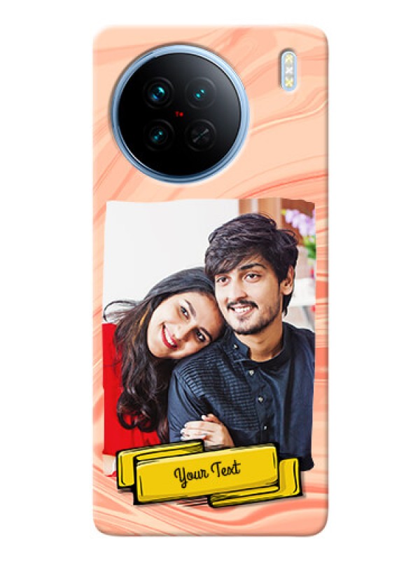 Custom Vivo X90 5G Customized Phone Cases: Marble Texture Design