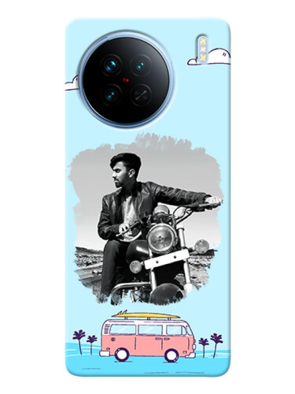 Custom Vivo X90 5G Mobile Covers Online: Travel & Adventure Design