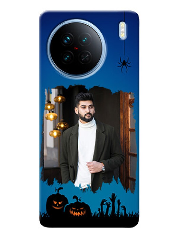 Custom Vivo X90 5G mobile cases online with pro Halloween design 