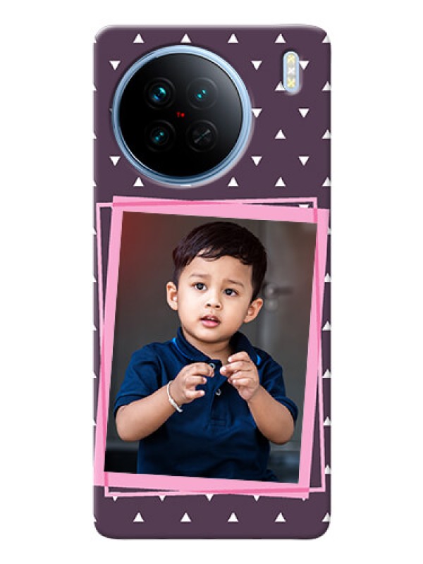 Custom Vivo X90 5G Phone Cases: Triangle Pattern Dotted Design