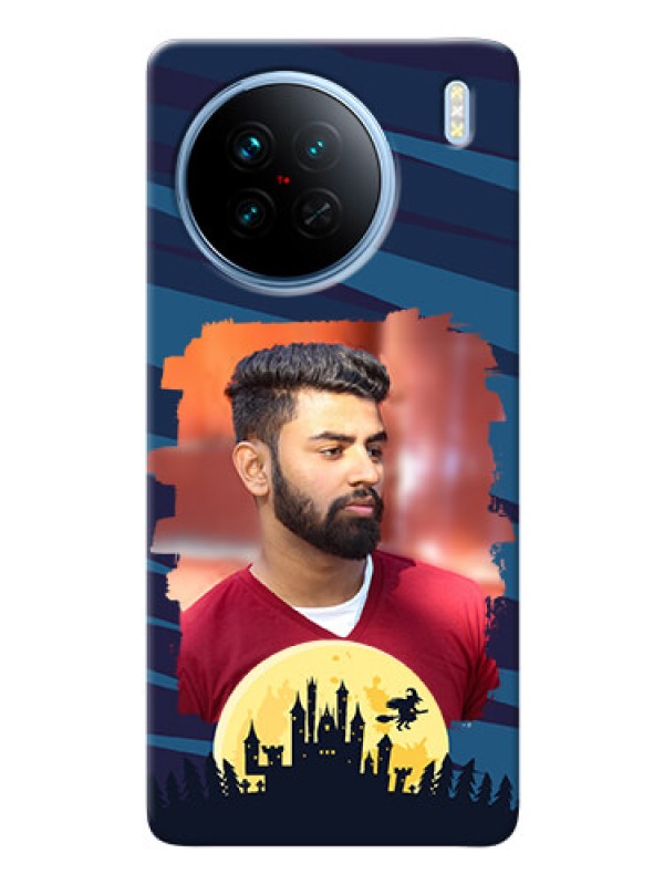 Custom Vivo X90 5G Back Covers: Halloween Witch Design 