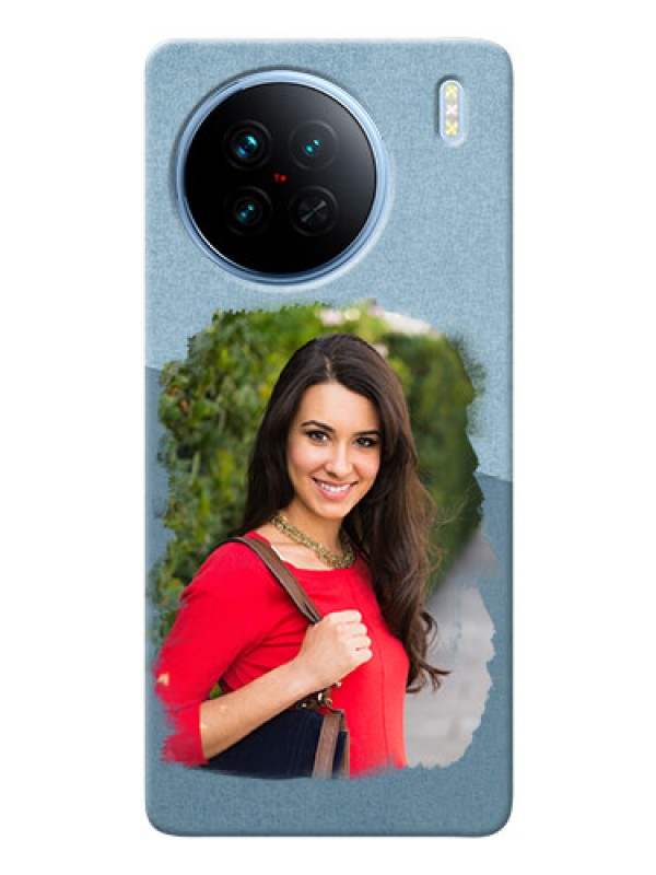 Custom Vivo X90 5G custom mobile phone covers: Grunge Line Art Design