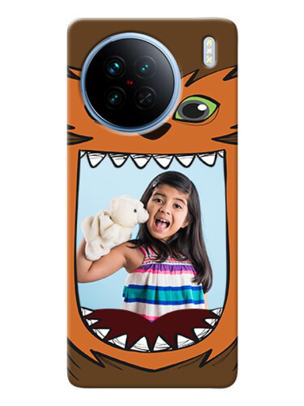 Custom Vivo X90 5G Phone Covers: Owl Monster Back Case Design