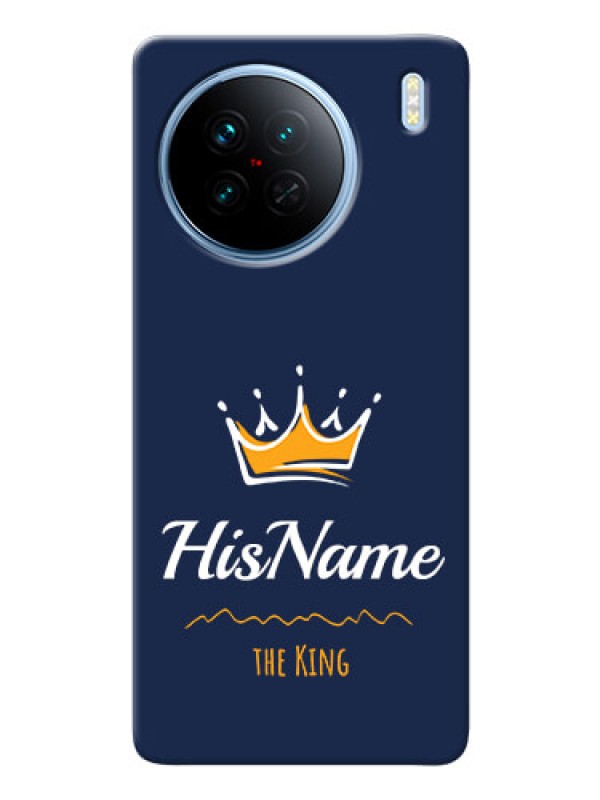 Custom Vivo X90 5G King Phone Case with Name