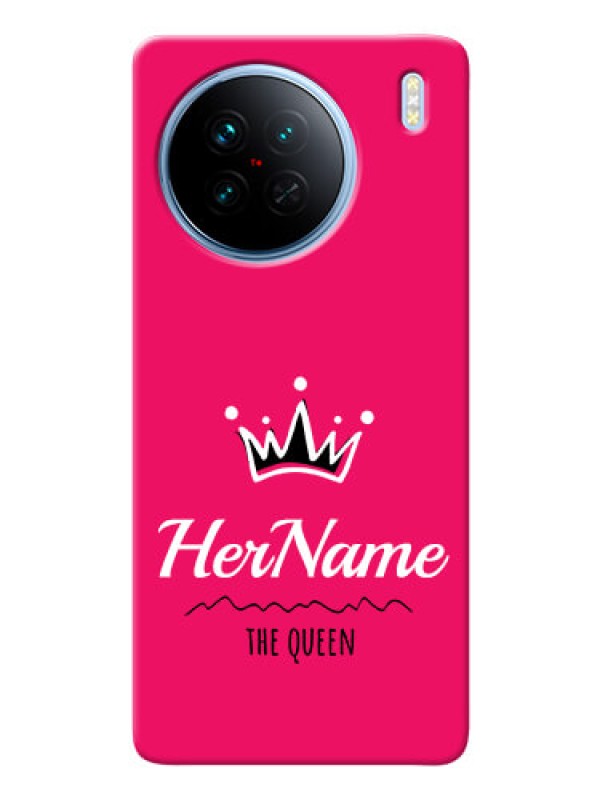 Custom Vivo X90 5G Queen Phone Case with Name