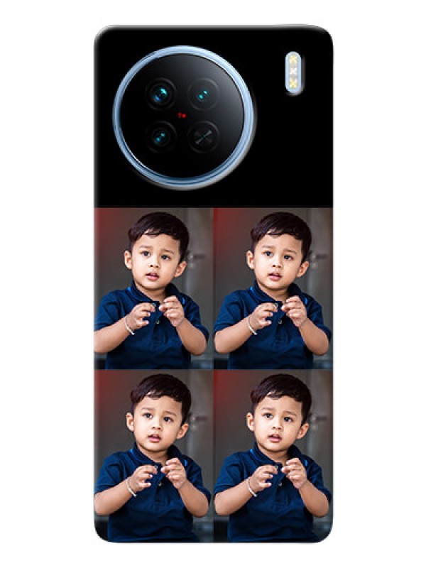 Custom Vivo X90 5G 4 Image Holder on Mobile Cover