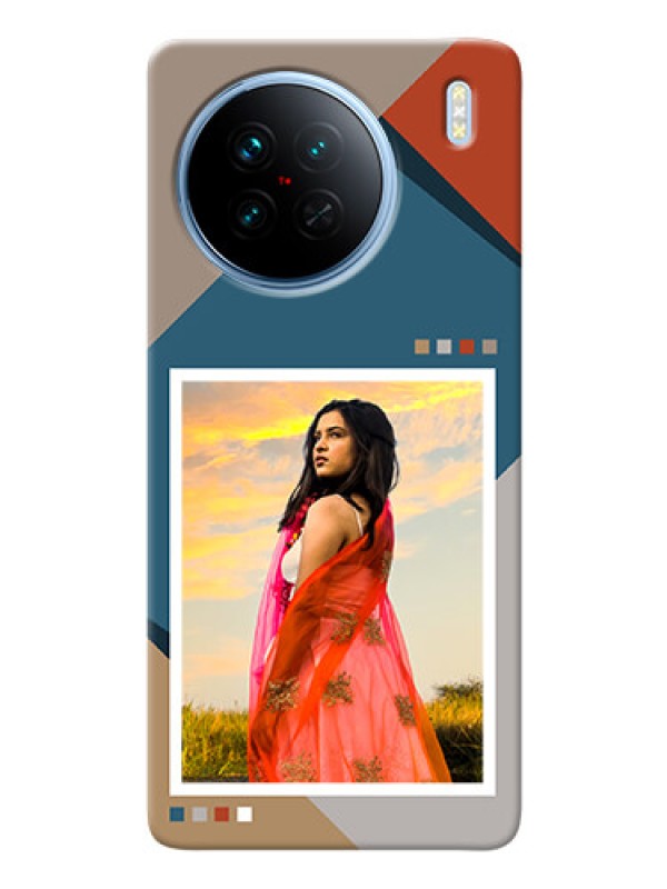 Custom Vivo X90 5G Mobile Back Covers: Retro color pallet Design
