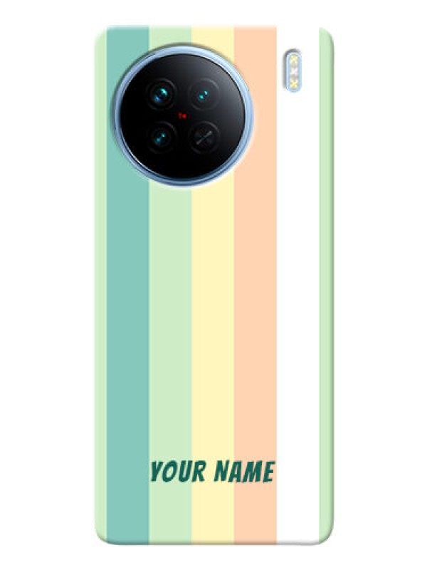 Custom Vivo X90 5G Back Covers: Multi-colour Stripes Design