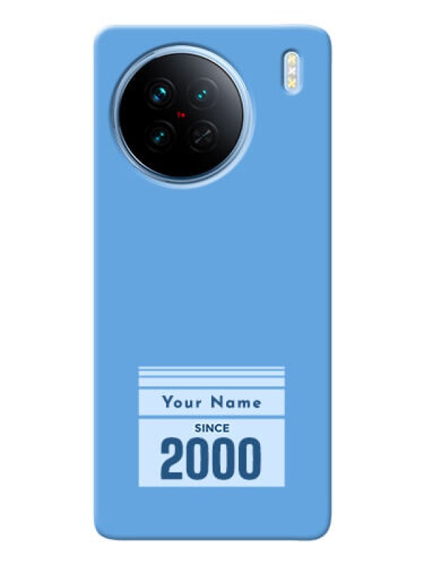 Custom Vivo X90 5G Mobile Back Covers: Custom Year of birth Design