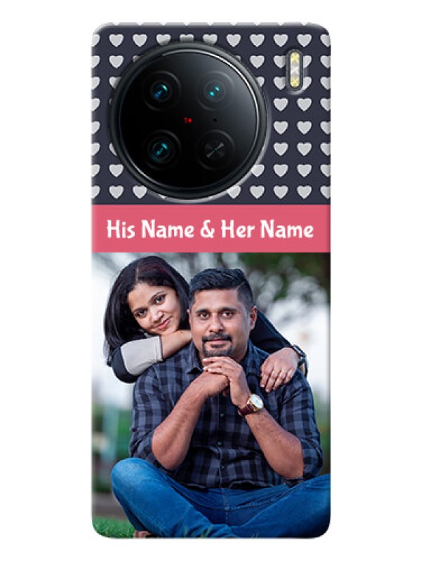 Custom Vivo X90 Pro 5G Custom Mobile Case with Love Symbols Design