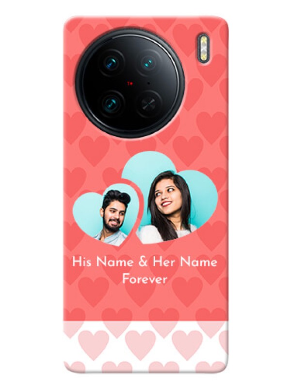 Custom Vivo X90 Pro 5G personalized phone covers: Couple Pic Upload Design