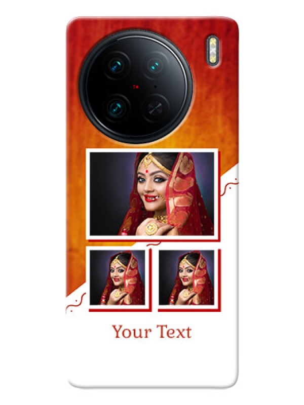 Custom Vivo X90 Pro 5G Personalised Phone Cases: Wedding Memories Design 