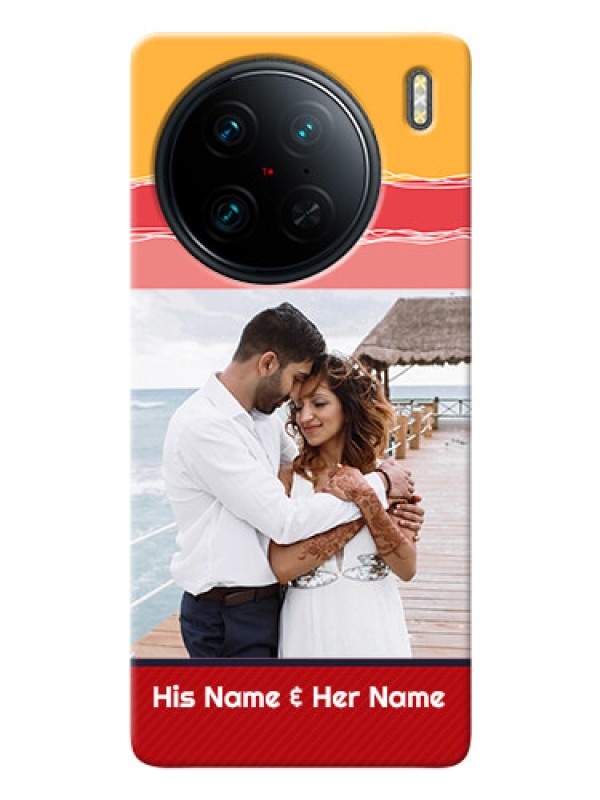 Custom Vivo X90 Pro 5G custom mobile phone covers: Colorful Case Design