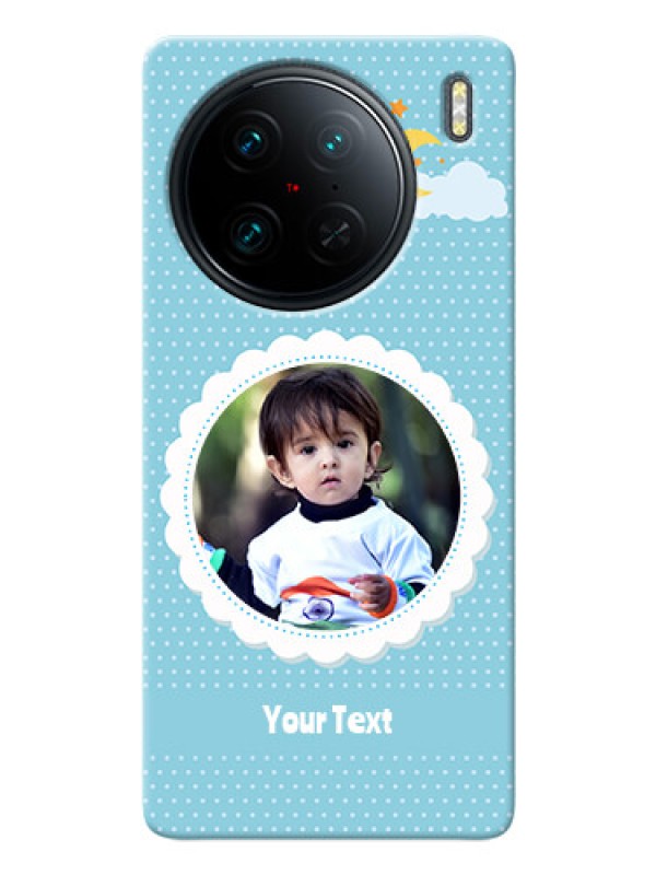 Custom Vivo X90 Pro 5G mobile cases online: violet Pattern Design