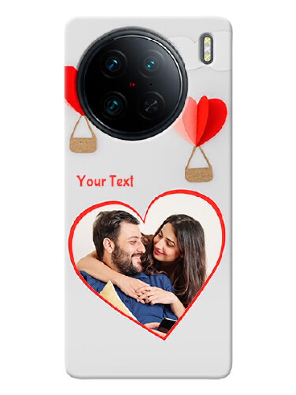 Custom Vivo X90 Pro 5G Phone Covers: Parachute Love Design