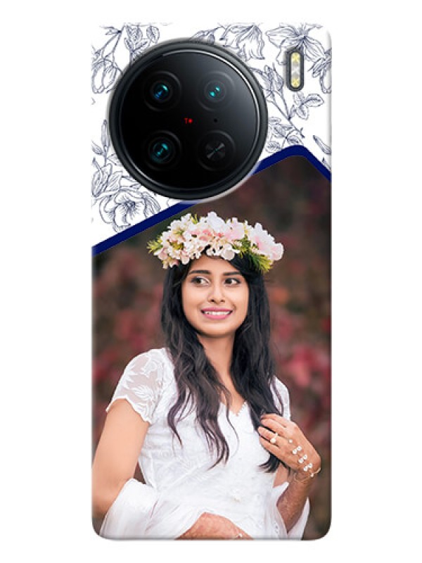 Custom Vivo X90 Pro 5G Phone Cases: Premium Floral Design