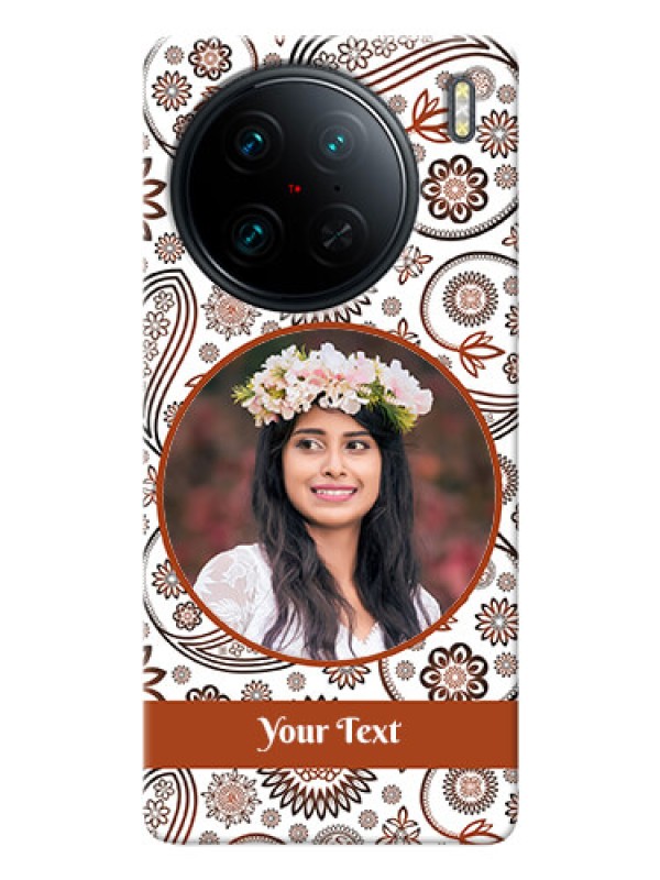 Custom Vivo X90 Pro 5G phone cases online: Abstract Floral Design 