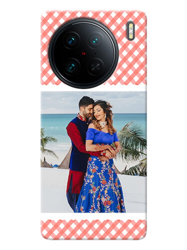 Custom Vivo X90 Pro 5G custom mobile cases: Pink Pattern Design