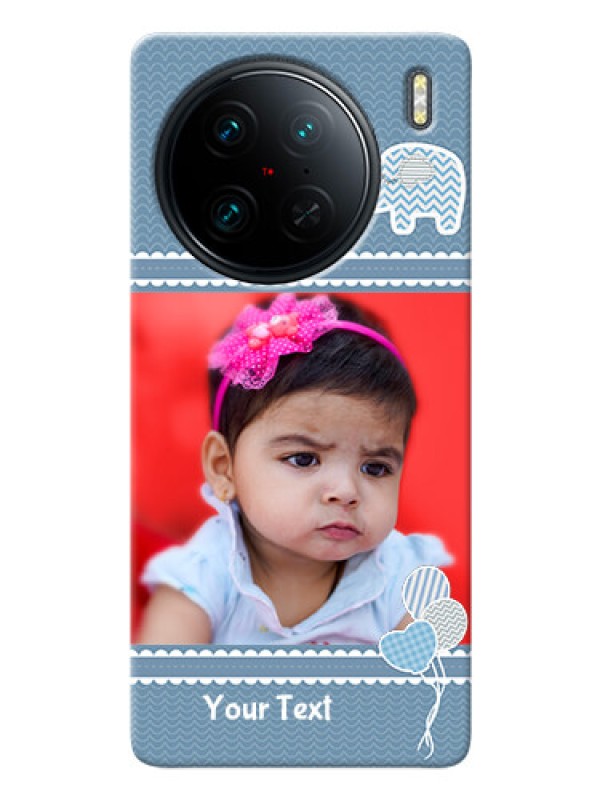 Custom Vivo X90 Pro 5G Custom Phone Covers with Kids Pattern Design