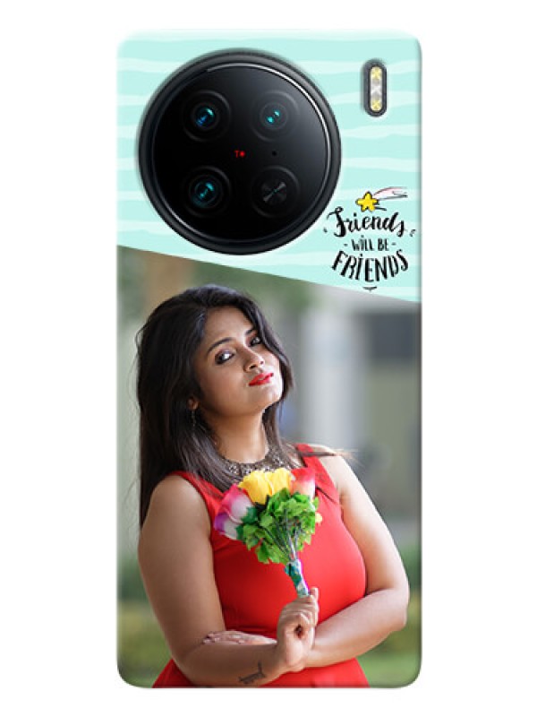 Custom Vivo X90 Pro 5G Mobile Back Covers: Friends Picture Icon Design