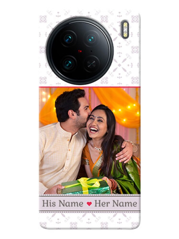 Custom Vivo X90 Pro 5G Phone Cases with Photo and Ethnic Design