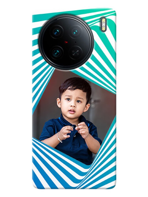 Custom Vivo X90 Pro 5G Personalised Mobile Covers: Abstract Spiral Design