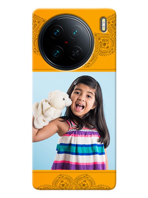 Custom Vivo X90 Pro 5G custom mobile back covers: Photo Wedding Design 