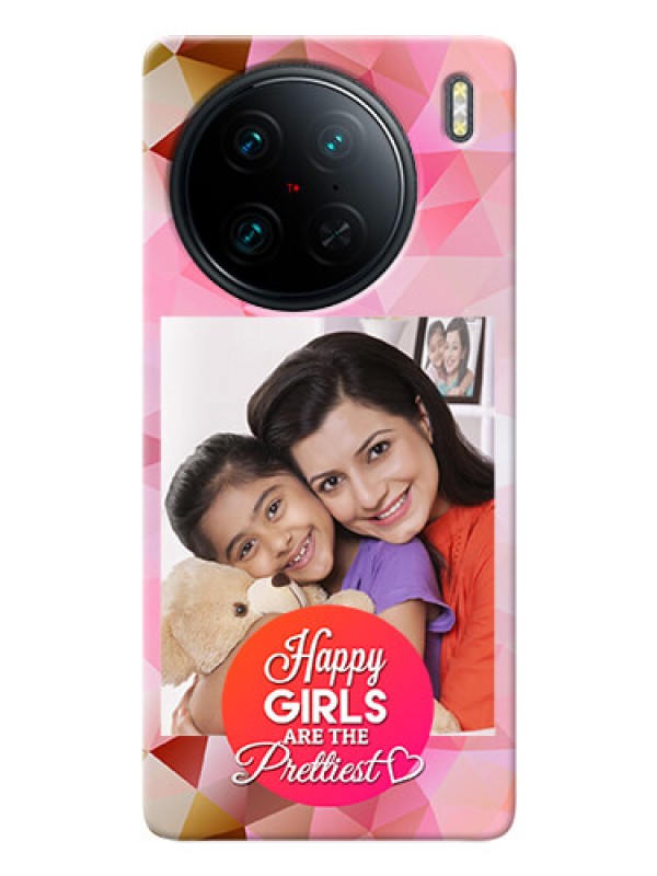 Custom Vivo X90 Pro 5G Personalized Phone Covers: Abstract Triangle Design