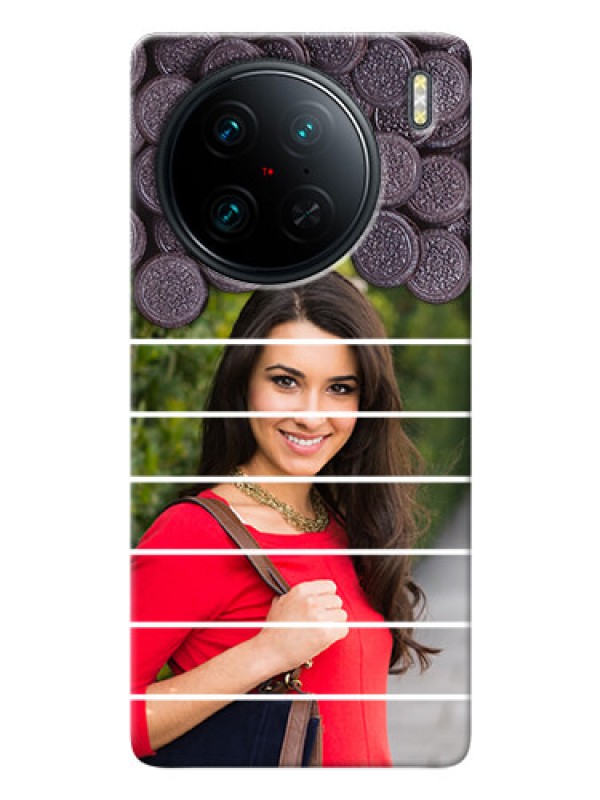 Custom Vivo X90 Pro 5G Custom Mobile Covers with Oreo Biscuit Design