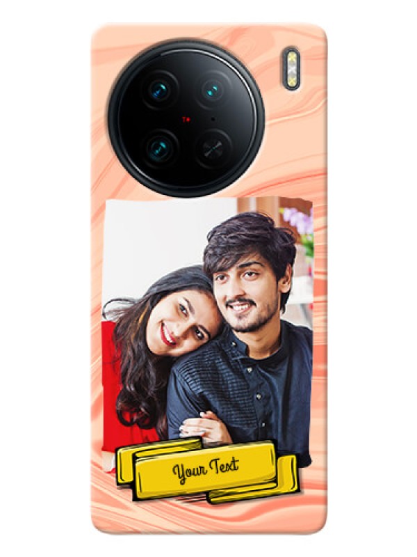 Custom Vivo X90 Pro 5G Customized Phone Cases: Marble Texture Design