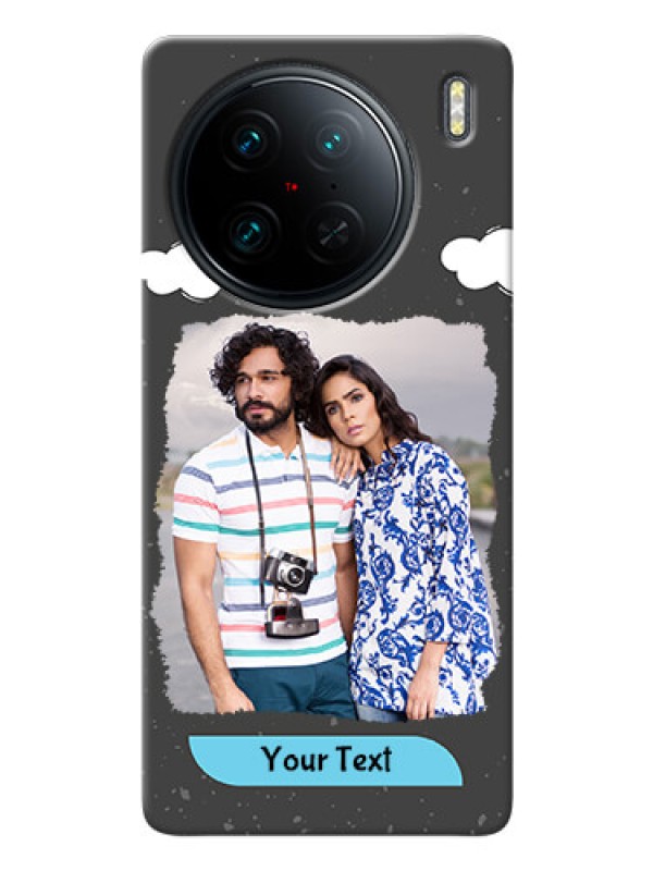 Custom Vivo X90 Pro 5G Mobile Back Covers: splashes with love doodles Design