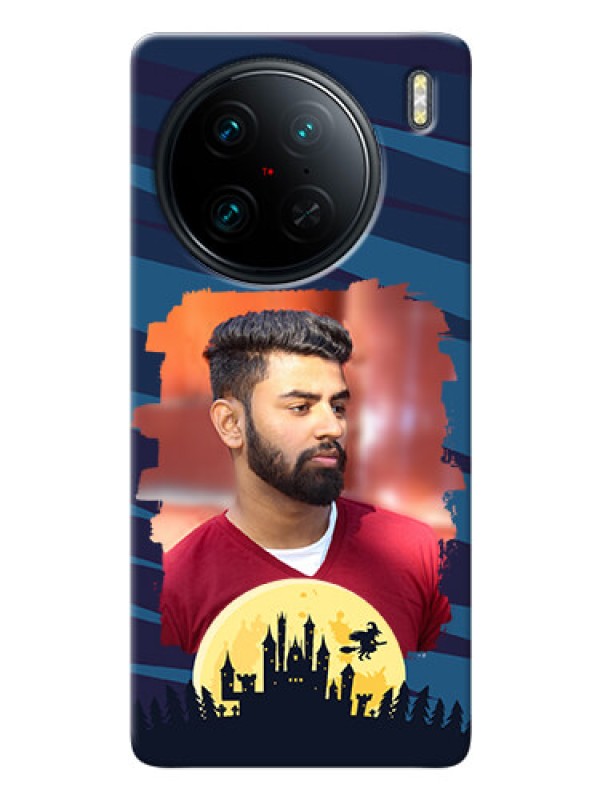 Custom Vivo X90 Pro 5G Back Covers: Halloween Witch Design 